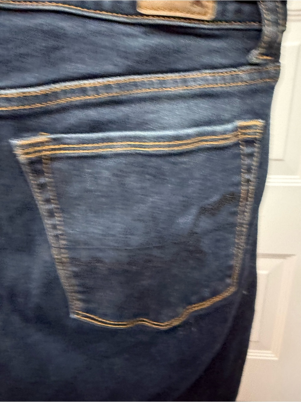 American Eagle Outfitters Dark Navy Skinny Jeans - Picture 5 of 7